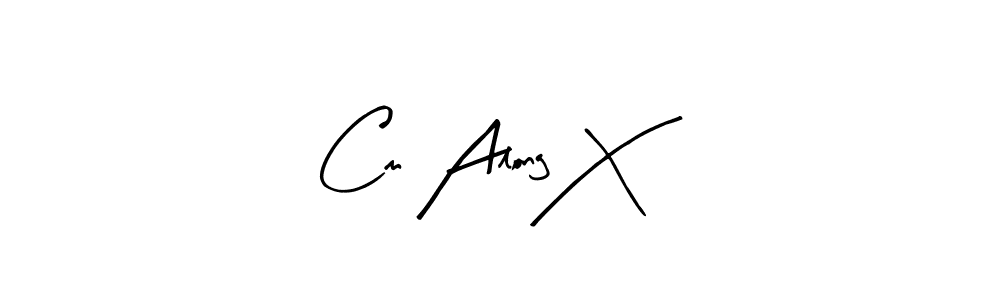 Check out images of Autograph of Cm Along X name. Actor Cm Along X Signature Style. Arty Signature is a professional sign style online. Cm Along X signature style 8 images and pictures png