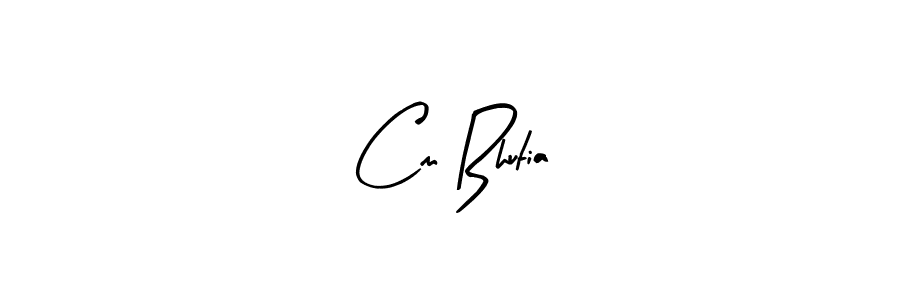 How to Draw Cm Bhutia signature style? Arty Signature is a latest design signature styles for name Cm Bhutia. Cm Bhutia signature style 8 images and pictures png