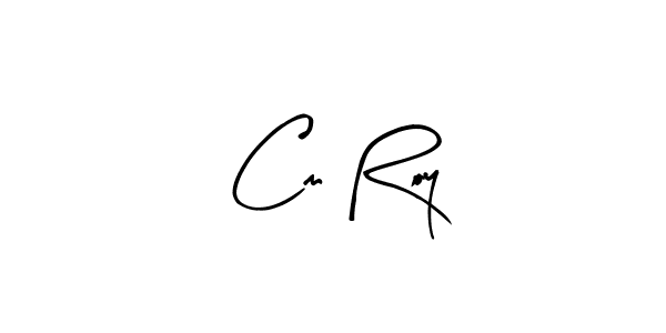 The best way (Arty Signature) to make a short signature is to pick only two or three words in your name. The name Cm Roy include a total of six letters. For converting this name. Cm Roy signature style 8 images and pictures png