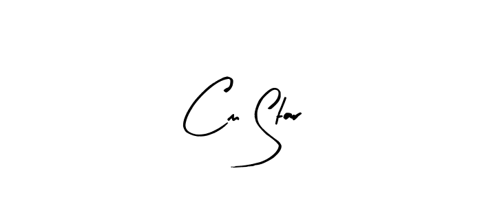 Use a signature maker to create a handwritten signature online. With this signature software, you can design (Arty Signature) your own signature for name Cm Star. Cm Star signature style 8 images and pictures png