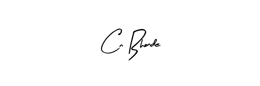 Make a beautiful signature design for name Cn Bhonde. Use this online signature maker to create a handwritten signature for free. Cn Bhonde signature style 8 images and pictures png
