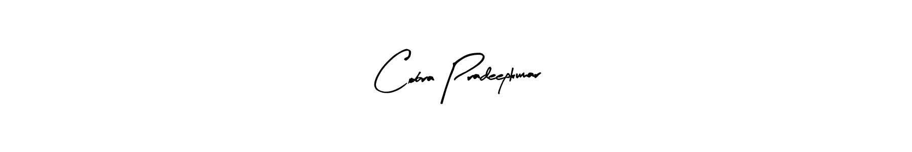 Make a beautiful signature design for name Cobra Pradeepkumar. Use this online signature maker to create a handwritten signature for free. Cobra Pradeepkumar signature style 8 images and pictures png