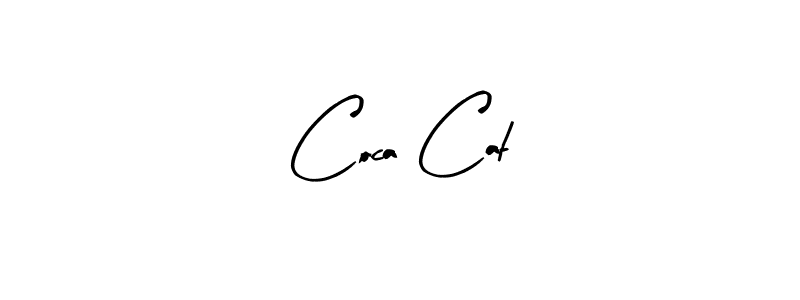 It looks lik you need a new signature style for name Coca Cat. Design unique handwritten (Arty Signature) signature with our free signature maker in just a few clicks. Coca Cat signature style 8 images and pictures png