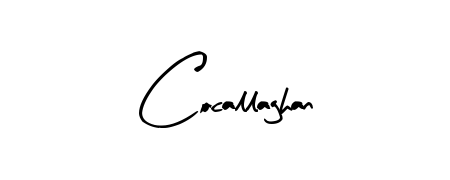 A classic penmanship look for Cocallaghan. The Arty Signature font brings timeless elegance and confidence to every signed document. Cocallaghan signature style 8 images and pictures png