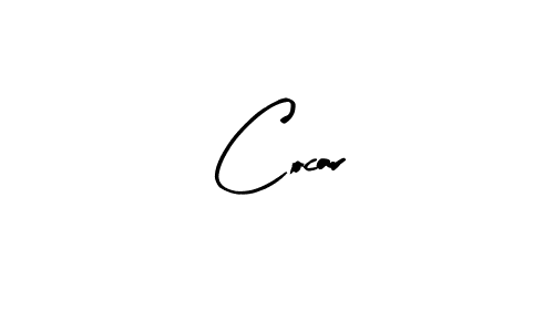 Make a beautiful signature design for name Cocar. With this signature (Arty Signature) style, you can create a handwritten signature for free. Cocar signature style 8 images and pictures png