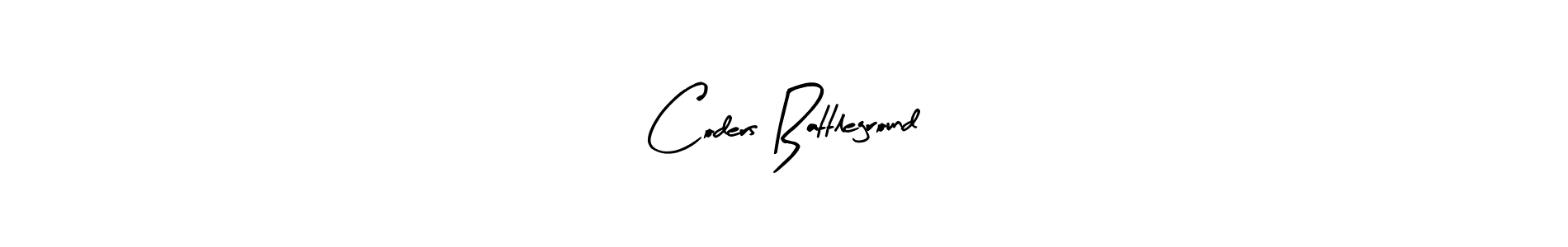 Similarly Arty Signature is the best handwritten signature design. Signature creator online .You can use it as an online autograph creator for name Coders Battleground. Coders Battleground signature style 8 images and pictures png