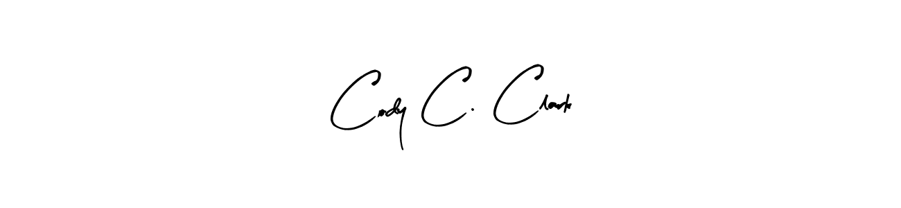 You can use this online signature creator to create a handwritten signature for the name Cody C. Clark. This is the best online autograph maker. Cody C. Clark signature style 8 images and pictures png