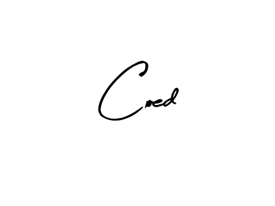 Design your own signature with our free online signature maker. With this signature software, you can create a handwritten (Arty Signature) signature for name Coed. Coed signature style 8 images and pictures png