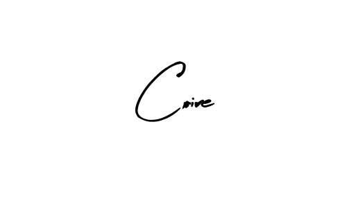 Arty Signature is a professional signature style that is perfect for those who want to add a touch of class to their signature. It is also a great choice for those who want to make their signature more unique. Get Coire name to fancy signature for free. Coire signature style 8 images and pictures png