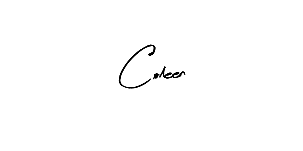 Make a beautiful signature design for name Coleen. Use this online signature maker to create a handwritten signature for free. Coleen signature style 8 images and pictures png