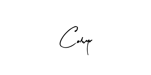 Colvyr stylish signature style. Best Handwritten Sign (Arty Signature) for my name. Handwritten Signature Collection Ideas for my name Colvyr. Colvyr signature style 8 images and pictures png