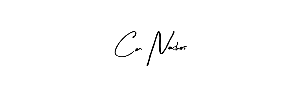 Arty Signature is a professional signature style that is perfect for those who want to add a touch of class to their signature. It is also a great choice for those who want to make their signature more unique. Get Con Nachos name to fancy signature for free. Con Nachos signature style 8 images and pictures png