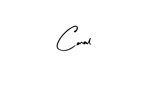 Make a beautiful signature design for name Conal. With this signature (Arty Signature) style, you can create a handwritten signature for free. Conal signature style 8 images and pictures png