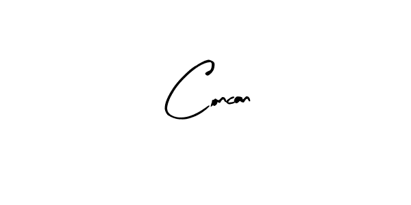 Also You can easily find your signature by using the search form. We will create Concan name handwritten signature images for you free of cost using Arty Signature sign style. Concan signature style 8 images and pictures png
