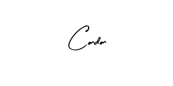 You should practise on your own different ways (Arty Signature) to write your name (Condon) in signature. don't let someone else do it for you. Condon signature style 8 images and pictures png