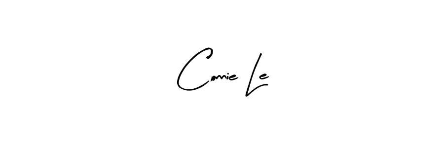 Make a beautiful signature design for name Connie Le. With this signature (Arty Signature) style, you can create a handwritten signature for free. Connie Le signature style 8 images and pictures png