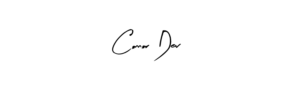 Use a signature maker to create a handwritten signature online. With this signature software, you can design (Arty Signature) your own signature for name Connor Dev. Connor Dev signature style 8 images and pictures png