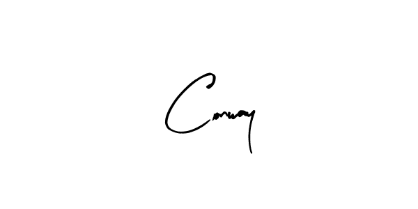 The best way (Arty Signature) to make a short signature is to pick only two or three words in your name. The name Conway include a total of six letters. For converting this name. Conway signature style 8 images and pictures png