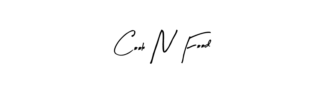 Make a beautiful signature design for name Cook N Food. With this signature (Arty Signature) style, you can create a handwritten signature for free. Cook N Food signature style 8 images and pictures png