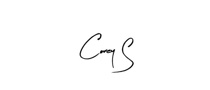 How to Draw Corey S signature style? Arty Signature is a latest design signature styles for name Corey S. Corey S signature style 8 images and pictures png