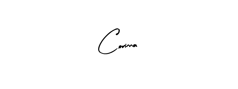 Make a beautiful signature design for name Corinna . With this signature (Arty Signature) style, you can create a handwritten signature for free. Corinna  signature style 8 images and pictures png