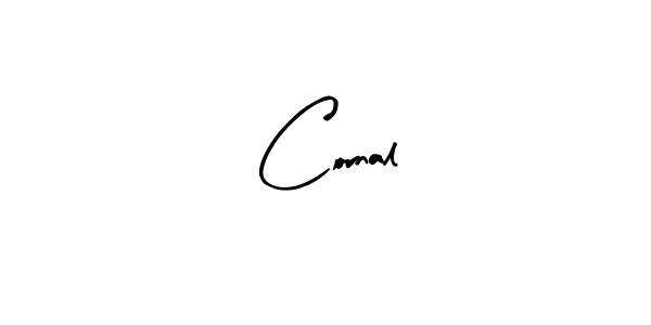 Similarly Arty Signature is the best handwritten signature design. Signature creator online .You can use it as an online autograph creator for name Cornal. Cornal signature style 8 images and pictures png