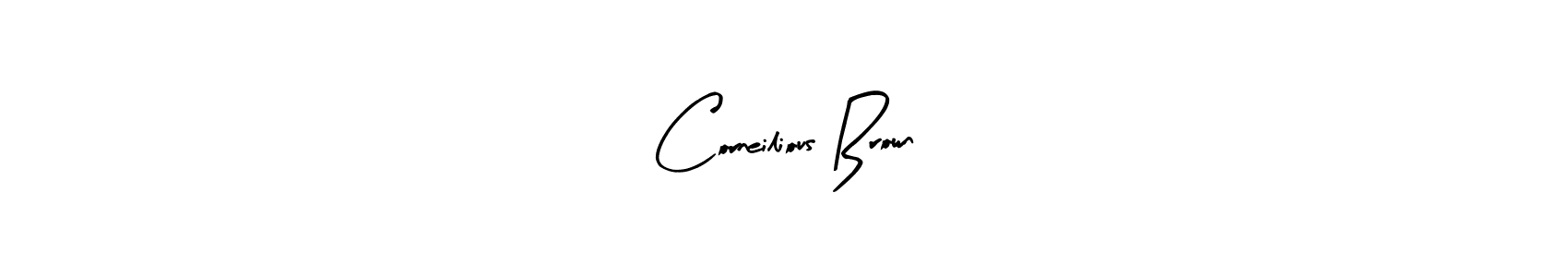 Similarly Arty Signature is the best handwritten signature design. Signature creator online .You can use it as an online autograph creator for name Corneilious Brown. Corneilious Brown signature style 8 images and pictures png