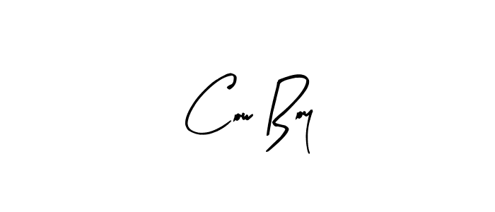 Make a beautiful signature design for name Cow Boy. With this signature (Arty Signature) style, you can create a handwritten signature for free. Cow Boy signature style 8 images and pictures png