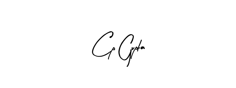 Make a beautiful signature design for name Cp Gupta. With this signature (Arty Signature) style, you can create a handwritten signature for free. Cp Gupta signature style 8 images and pictures png