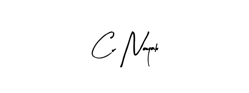 Arty Signature is a professional signature style that is perfect for those who want to add a touch of class to their signature. It is also a great choice for those who want to make their signature more unique. Get Cr Nayak name to fancy signature for free. Cr Nayak signature style 8 images and pictures png