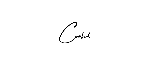 Create a beautiful signature design for name Crahul. With this signature (Arty Signature) fonts, you can make a handwritten signature for free. Crahul signature style 8 images and pictures png