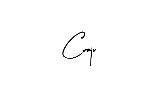 Use a signature maker to create a handwritten signature online. With this signature software, you can design (Arty Signature) your own signature for name Craju. Craju signature style 8 images and pictures png