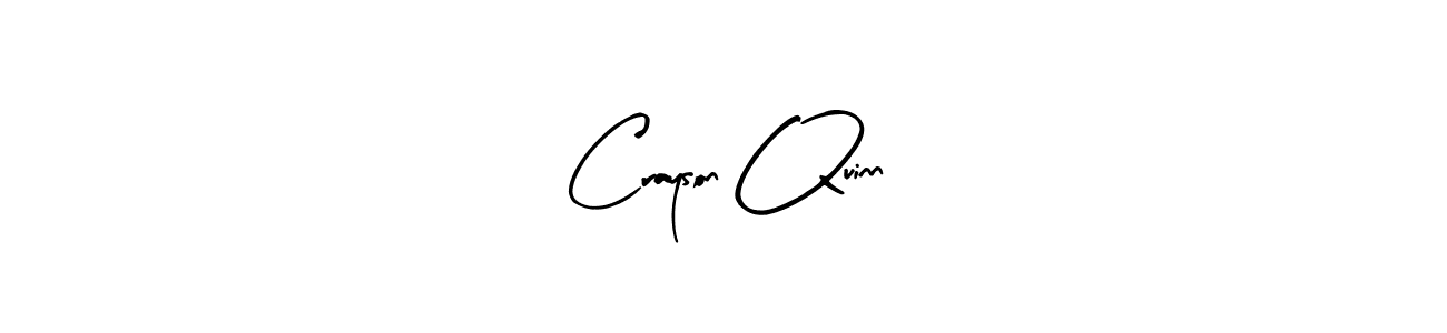 Design your own signature with our free online signature maker. With this signature software, you can create a handwritten (Arty Signature) signature for name Crayson Quinn. Crayson Quinn signature style 8 images and pictures png