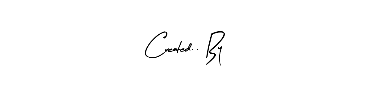 Create a beautiful signature design for name Created.. By. With this signature (Arty Signature) fonts, you can make a handwritten signature for free. Created.. By signature style 8 images and pictures png