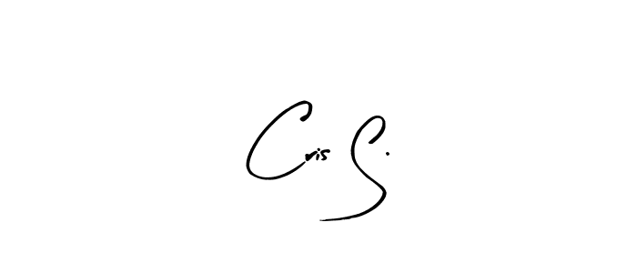 if you are searching for the best signature style for your name Cris S.. so please give up your signature search. here we have designed multiple signature styles  using Arty Signature. Cris S. signature style 8 images and pictures png