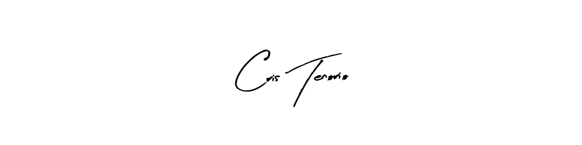 Cris Tenorio stylish signature style. Best Handwritten Sign (Arty Signature) for my name. Handwritten Signature Collection Ideas for my name Cris Tenorio. Cris Tenorio signature style 8 images and pictures png
