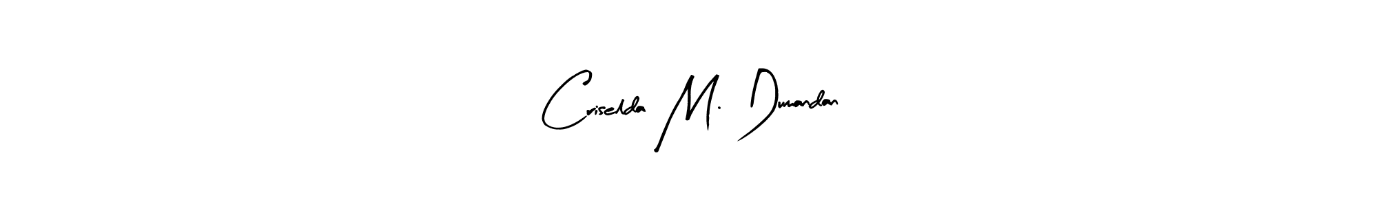 You should practise on your own different ways (Arty Signature) to write your name (Criselda M. Dumandan) in signature. don't let someone else do it for you. Criselda M. Dumandan signature style 8 images and pictures png