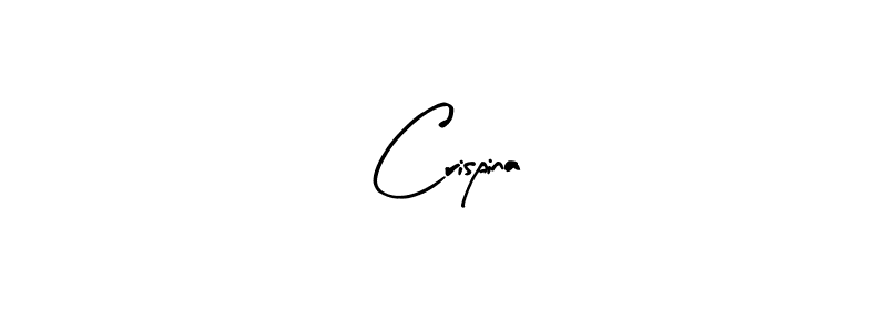 Make a beautiful signature design for name Crispina. With this signature (Arty Signature) style, you can create a handwritten signature for free. Crispina signature style 8 images and pictures png