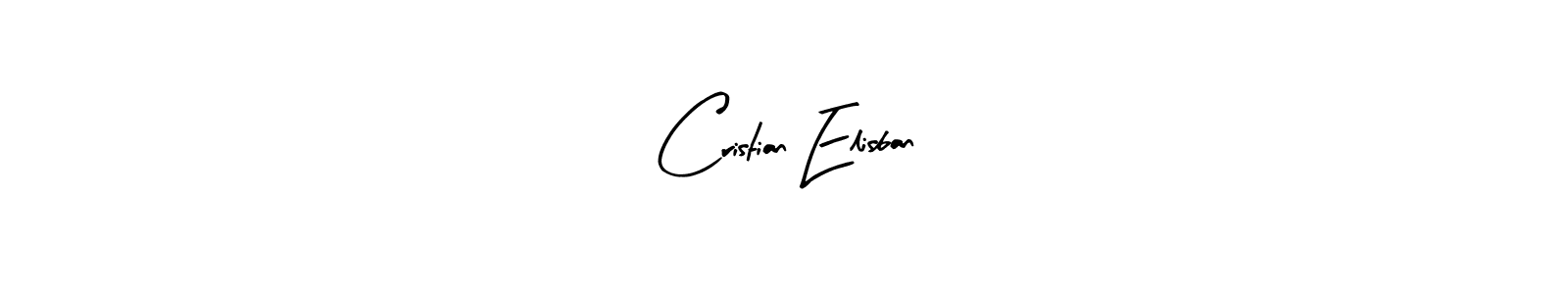 Make a beautiful signature design for name Cristian Elisban. With this signature (Arty Signature) style, you can create a handwritten signature for free. Cristian Elisban signature style 8 images and pictures png