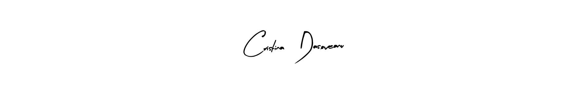 How to make Cristina  Dasoveanu name signature. Use Arty Signature style for creating short signs online. This is the latest handwritten sign. Cristina  Dasoveanu signature style 8 images and pictures png