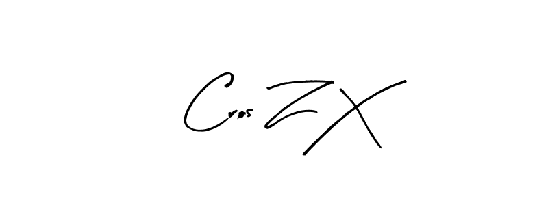 You can use this online signature creator to create a handwritten signature for the name Cros Z X. This is the best online autograph maker. Cros Z X signature style 8 images and pictures png