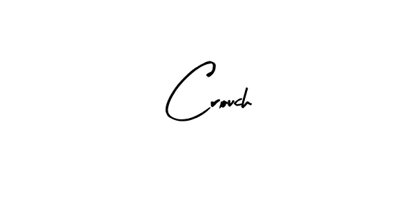 if you are searching for the best signature style for your name Crouch. so please give up your signature search. here we have designed multiple signature styles  using Arty Signature. Crouch signature style 8 images and pictures png