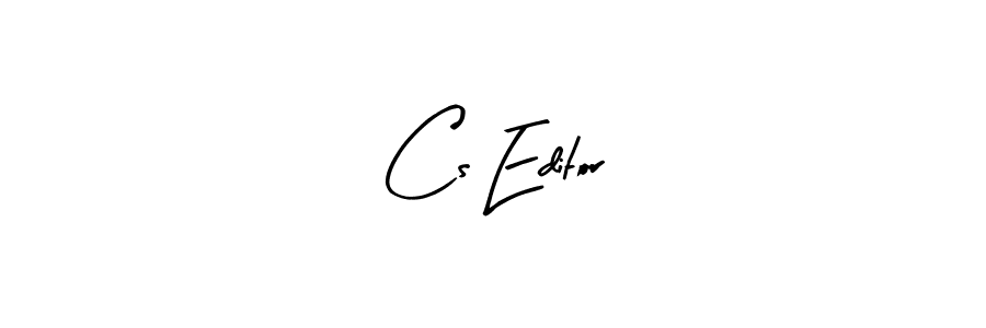 How to make Cs Editor name signature. Use Arty Signature style for creating short signs online. This is the latest handwritten sign. Cs Editor signature style 8 images and pictures png