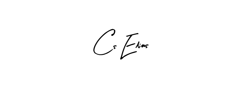 Create a beautiful signature design for name Cs Elias. With this signature (Arty Signature) fonts, you can make a handwritten signature for free. Cs Elias signature style 8 images and pictures png