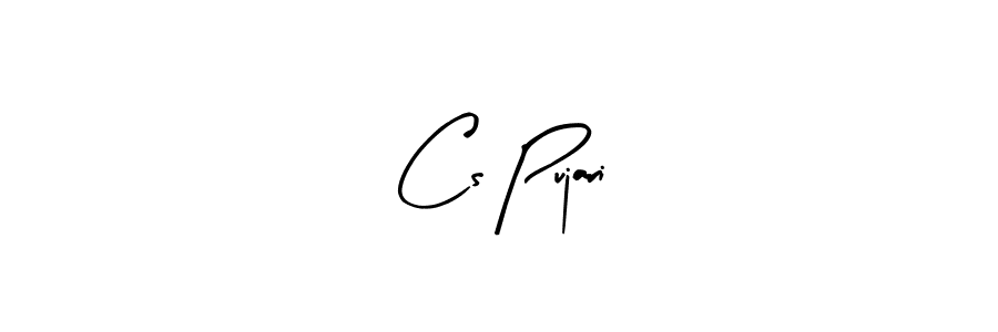 Cs Pujari stylish signature style. Best Handwritten Sign (Arty Signature) for my name. Handwritten Signature Collection Ideas for my name Cs Pujari. Cs Pujari signature style 8 images and pictures png