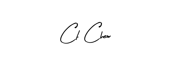 How to make Ct Chew name signature. Use Arty Signature style for creating short signs online. This is the latest handwritten sign. Ct Chew signature style 8 images and pictures png