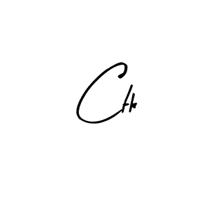 You should practise on your own different ways (Arty Signature) to write your name (Ctk) in signature. don't let someone else do it for you. Ctk signature style 8 images and pictures png
