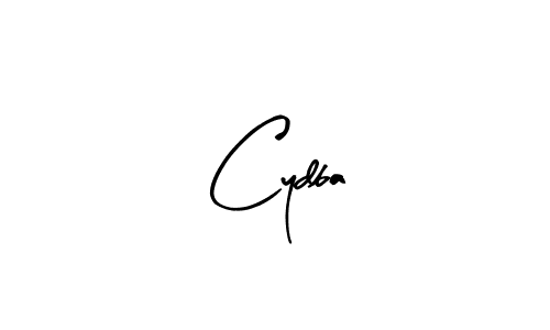 Design your own signature with our free online signature maker. With this signature software, you can create a handwritten (Arty Signature) signature for name Cydba. Cydba signature style 8 images and pictures png