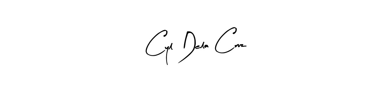 Once you've used our free online signature maker to create your best signature Arty Signature style, it's time to enjoy all of the benefits that Cyl Dela Cruz name signing documents. Cyl Dela Cruz signature style 8 images and pictures png