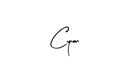 Make a beautiful signature design for name Cynan. With this signature (Arty Signature) style, you can create a handwritten signature for free. Cynan signature style 8 images and pictures png